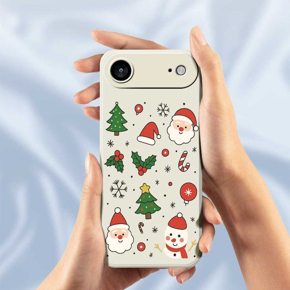 EIDERWOOD iPhone Air Jule Cover - Fleksibelt Plastik - Julemotiver / Grøn