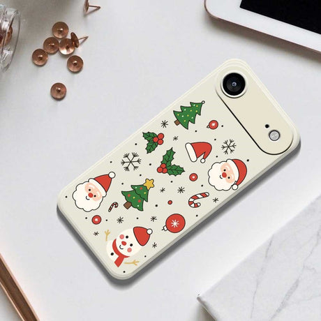 EIDERWOOD iPhone Air Jule Cover - Fleksibelt Plastik - Julemotiver / Grøn