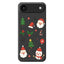 EIDERWOOD iPhone Air Jule Cover - Fleksibelt Plastik - Julemotiver / Sort