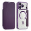 EIDERWOOD iPhone 17 Pro Flipcover m. Gennemsigtig Bagside - MagSafe Kompatibel - Lilla