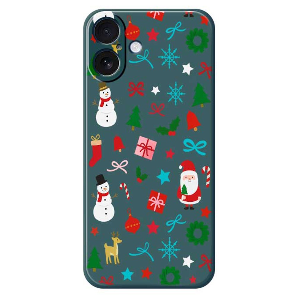 EIDERWOOD iPhone 17 Jule Cover - Fleksibelt Plastik - Juledekorationer / Grøn