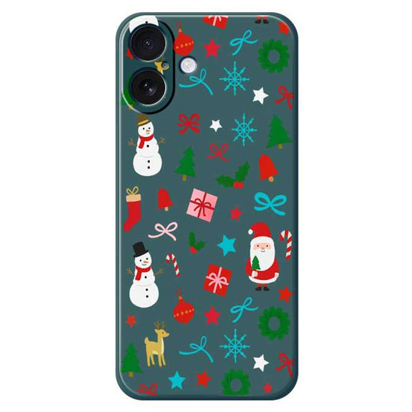 EIDERWOOD iPhone 17 Jule Cover - Fleksibelt Plastik - Juledekorationer / Grøn