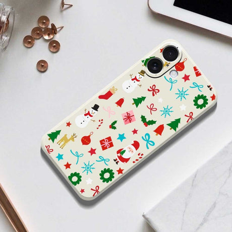 EIDERWOOD iPhone 17 Jule Cover - Fleksibelt Plastik - Juledekorationer / Grøn