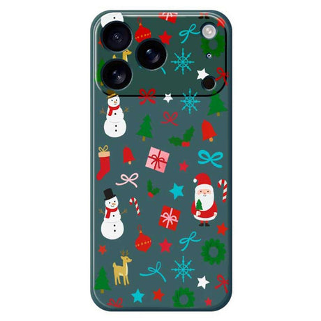 EIDERWOOD iPhone 17 Pro Jule Cover - Fleksibelt Plastik - Juledekorationer / Grøn