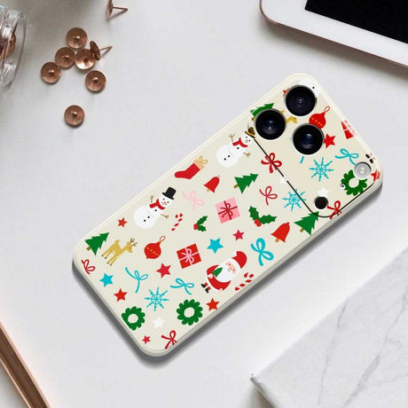 EIDERWOOD iPhone 17 Pro Jule Cover - Fleksibelt Plastik - Juledekorationer / Grøn
