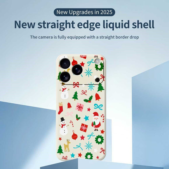EIDERWOOD iPhone 17 Pro Jule Cover - Fleksibelt Plastik - Juledekorationer / Lilla
