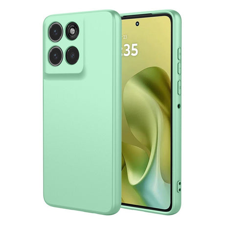 EIDERWOOD Motorola Moto G86 Foret Fleksibelt Plast Cover - Lysegrøn