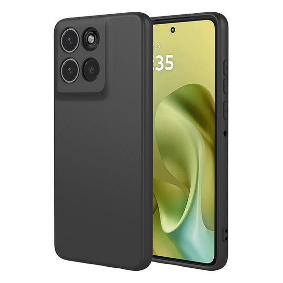 EIDERWOOD Motorola Moto G86 Foret Fleksibelt Plast Cover - Sort