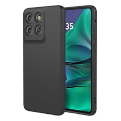 Motorola Moto G Stylus 5G (2025) EIDERWOOD Fleksibelt Plastik Cover - Sort