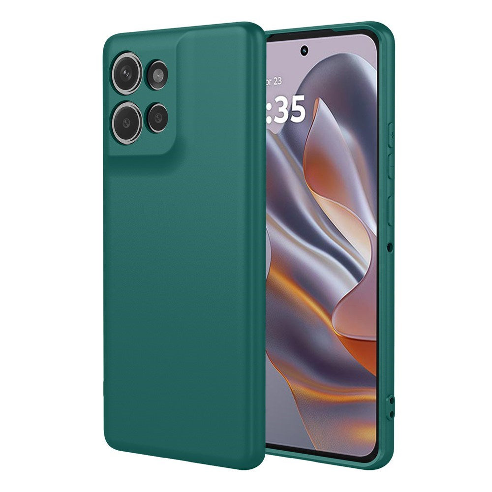 Motorola Edge 60 Neo / 50 Neo / ThinkPhone 25 ENKAY Silikone Cover - Mørkegrøn
