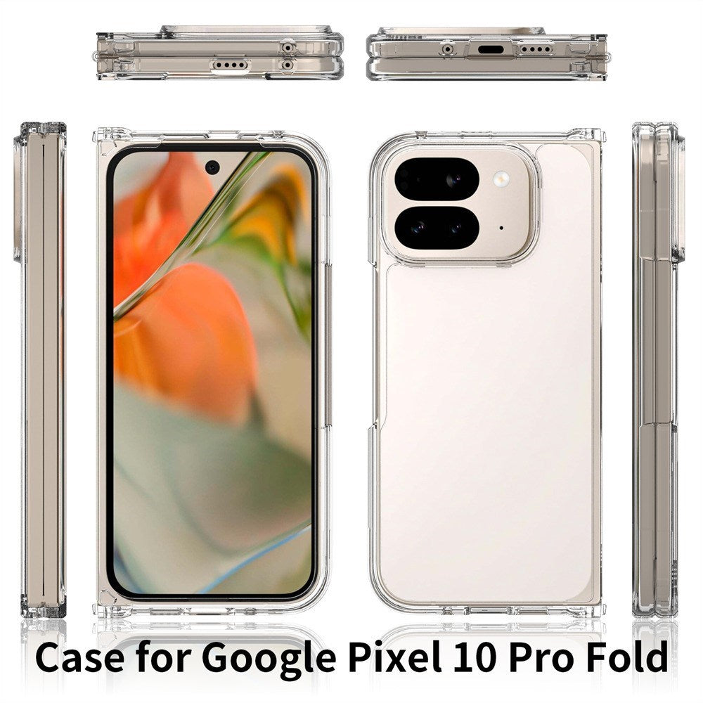 EIDERWOOD Google Pixel 10 Pro Fold Hybrid Plast Cover - Gennemsigtig