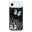 EIDERWOOD iPhone Air Fleksibelt Plastik Cover m. Sommerfugle - Gennemsigtig / Sort