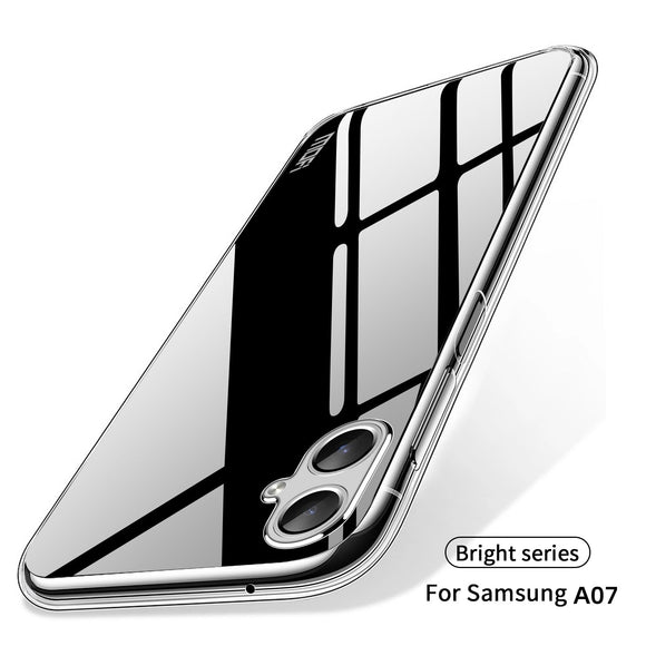 EIDERWOOD Samsung Galaxy A07 Fleksibelt Plastik Cover - Gennemsigtig