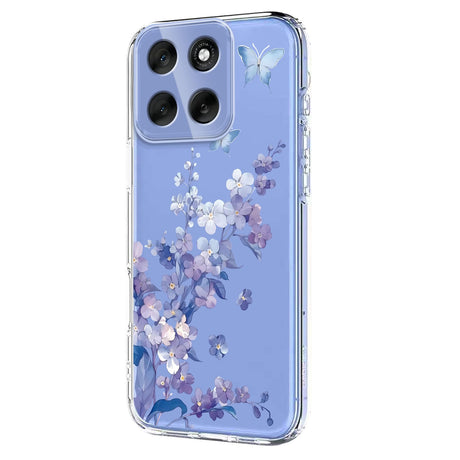 EIDERWOOD Motorola Moto G86 Fleksibelt Plast Cover m. Print - Violet