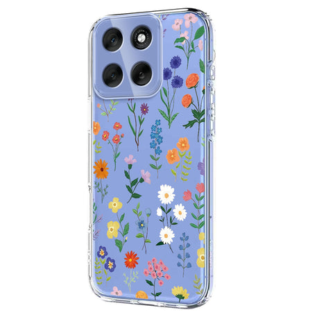 EIDERWOOD Motorola Moto G86 Fleksibelt Plast Cover m. Print - Vilde Blomster