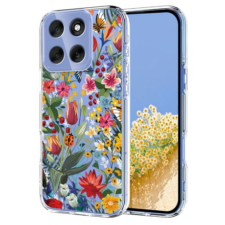 EIDERWOOD Motorola Moto G86 Fleksibelt Plast Cover m. Print - Blomster