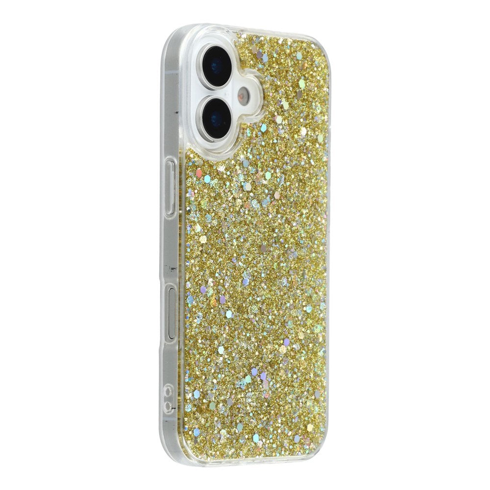 EIDERWOOD iPhone 17 Glitter Cover - Guld