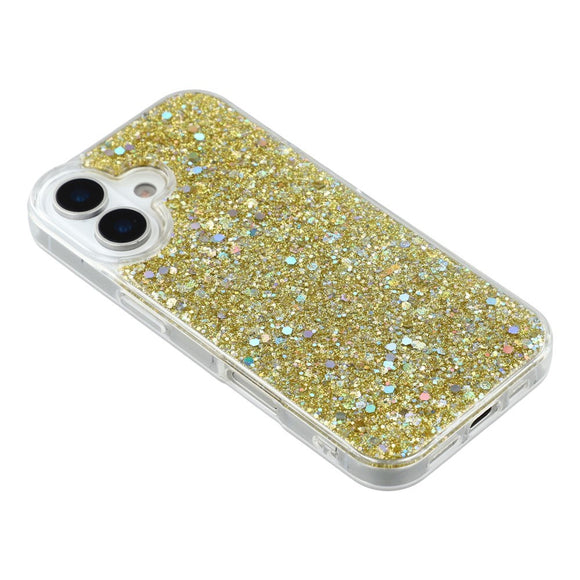 EIDERWOOD iPhone 17 Glitter Cover - Guld