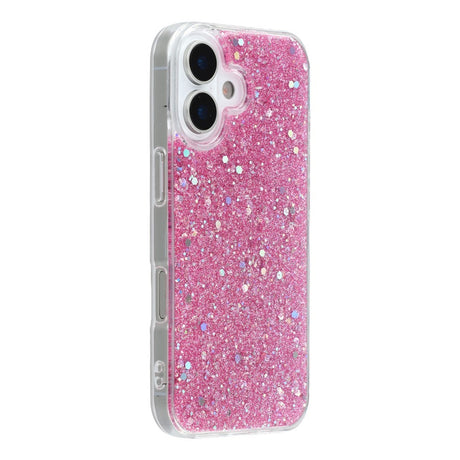 EIDERWOOD iPhone 17 Glitter Cover - Lyserød
