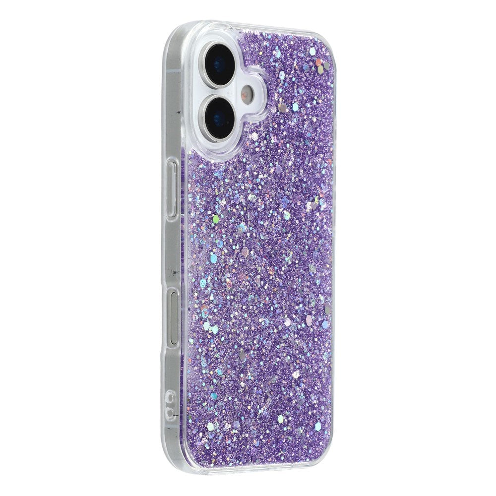 EIDERWOOD iPhone 17 Glitter Cover - Lilla