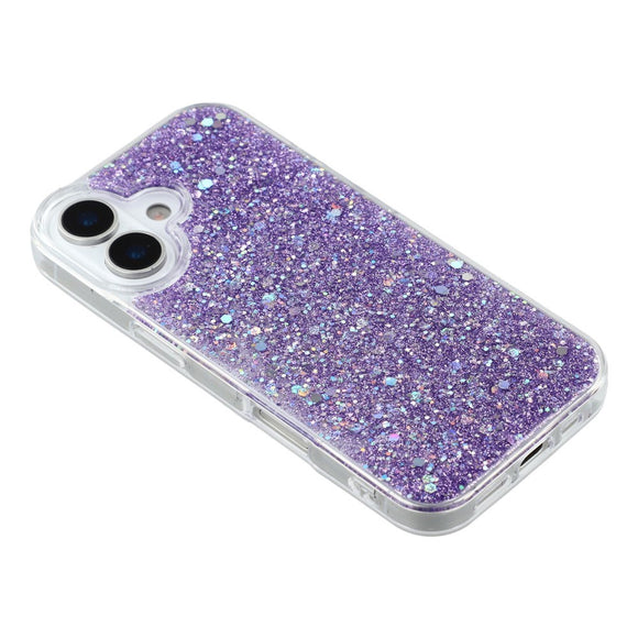 EIDERWOOD iPhone 17 Glitter Cover - Lilla
