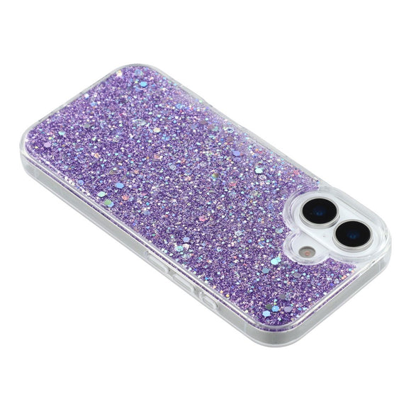 EIDERWOOD iPhone 17 Glitter Cover - Lilla