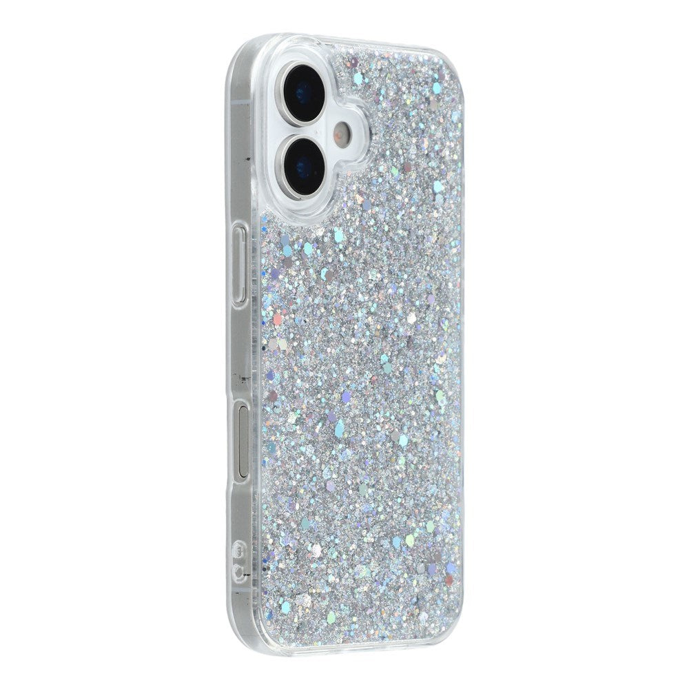 EIDERWOOD iPhone 17 Glitter Cover - Sølv