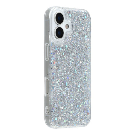 EIDERWOOD iPhone 17 Glitter Cover - Sølv