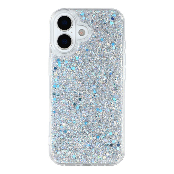 EIDERWOOD iPhone 17 Glitter Cover - Sølv