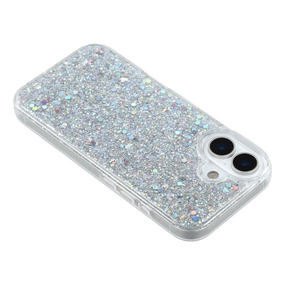 EIDERWOOD iPhone 17 Glitter Cover - Sølv