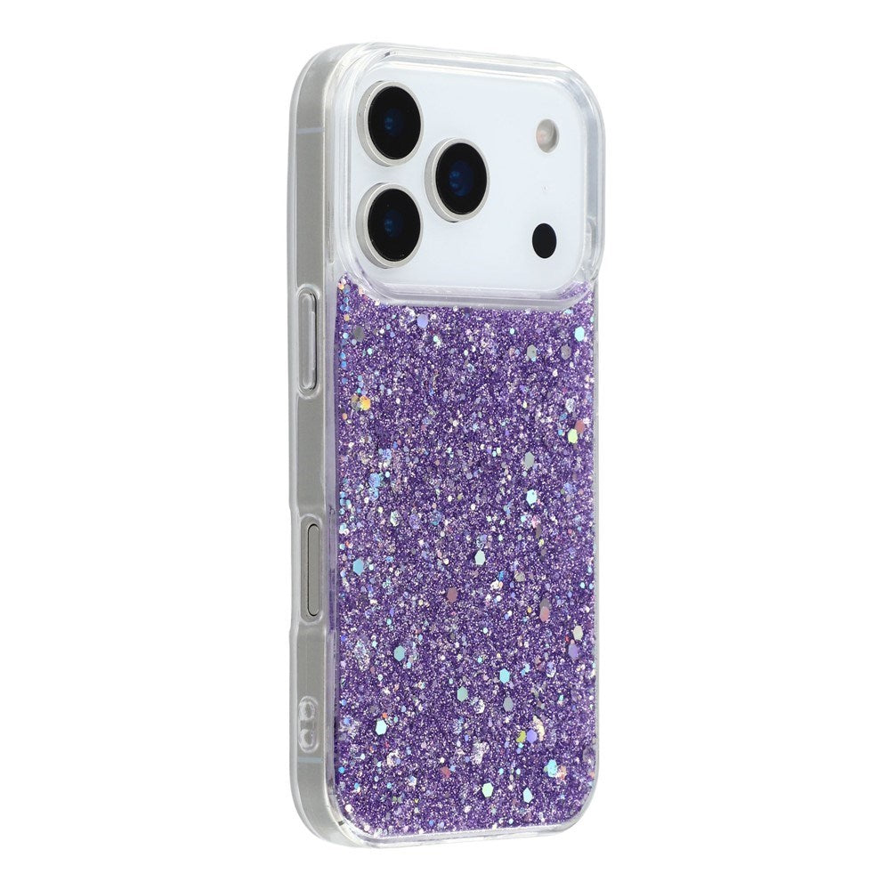 EIDERWOOD iPhone 17 Pro Glitter Cover - Lilla
