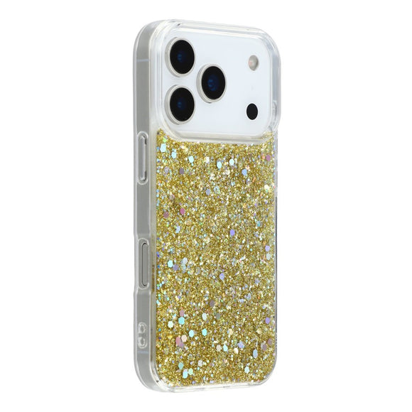 EIDERWOOD iPhone 17 Pro Glitter Cover - Guld