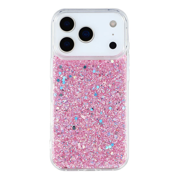 EIDERWOOD iPhone 17 Pro Max Glitter Cover - Lyserød