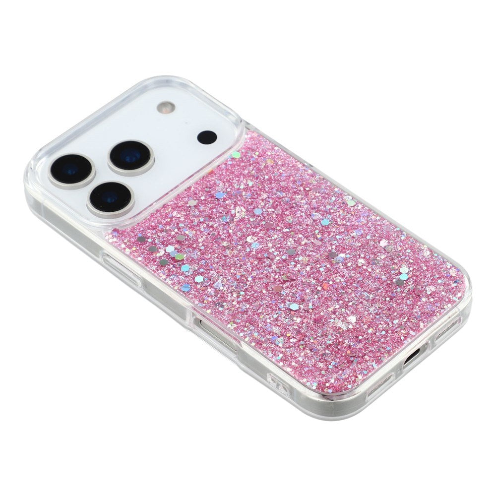 EIDERWOOD iPhone 17 Pro Max Glitter Cover - Lyserød