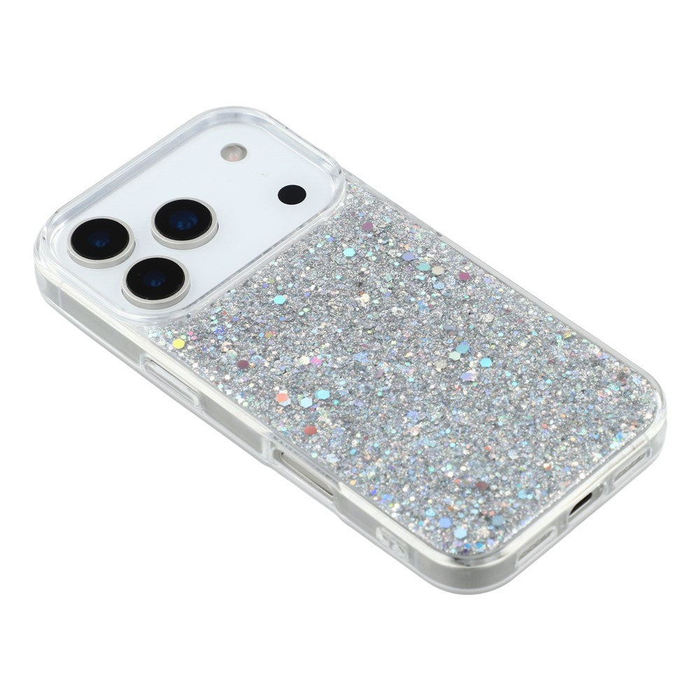 EIDERWOOD iPhone 17 Pro Max Glitter Cover - Sølv