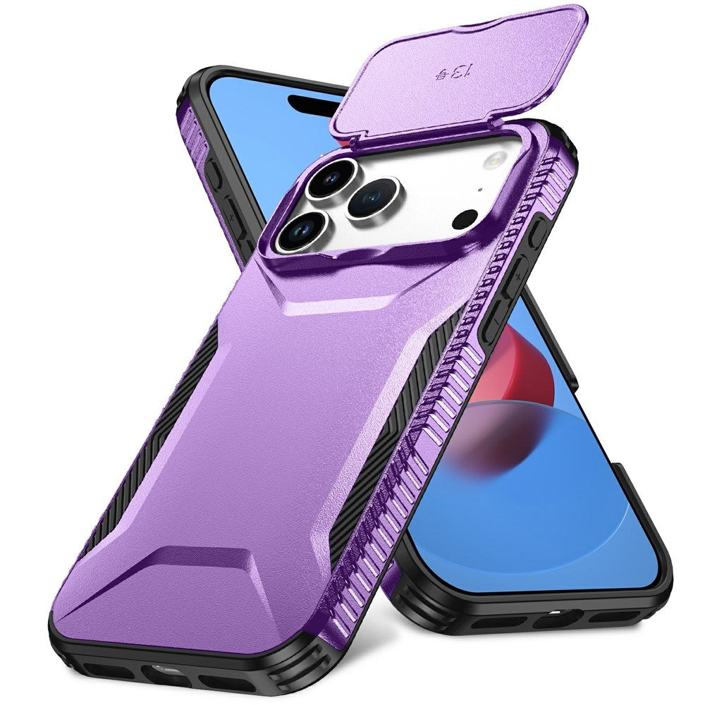 iPhone 18 Pro Max / 17 Pro Max EIDERWOOD Hybrid Plast Cover m. Cam Slider - Lilla