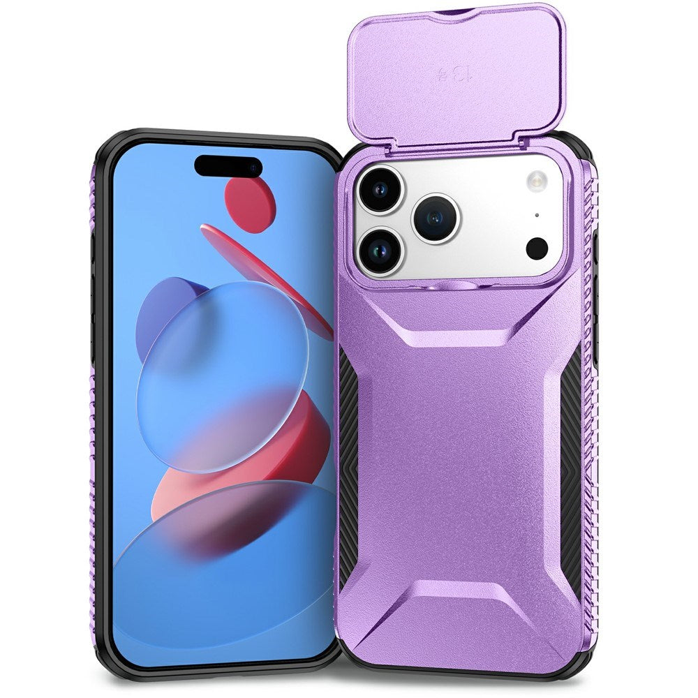 iPhone 18 Pro Max / 17 Pro Max EIDERWOOD Hybrid Plast Cover m. Cam Slider - Lilla