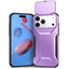 iPhone 18 Pro Max / 17 Pro Max EIDERWOOD Hybrid Plast Cover m. Cam Slider - Lilla