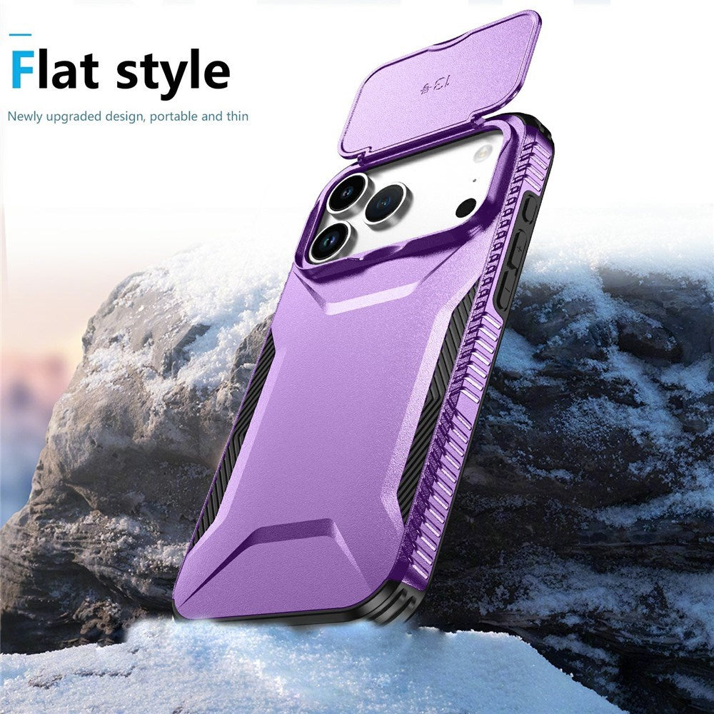 iPhone 18 Pro Max / 17 Pro Max EIDERWOOD Hybrid Plast Cover m. Cam Slider - Lilla