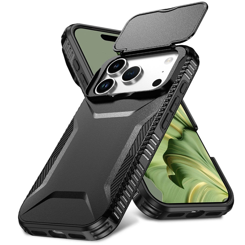 iPhone 18 Pro / 17 Pro EIDERWOOD Hybrid Plast Cover m. Cam Slider - Sort