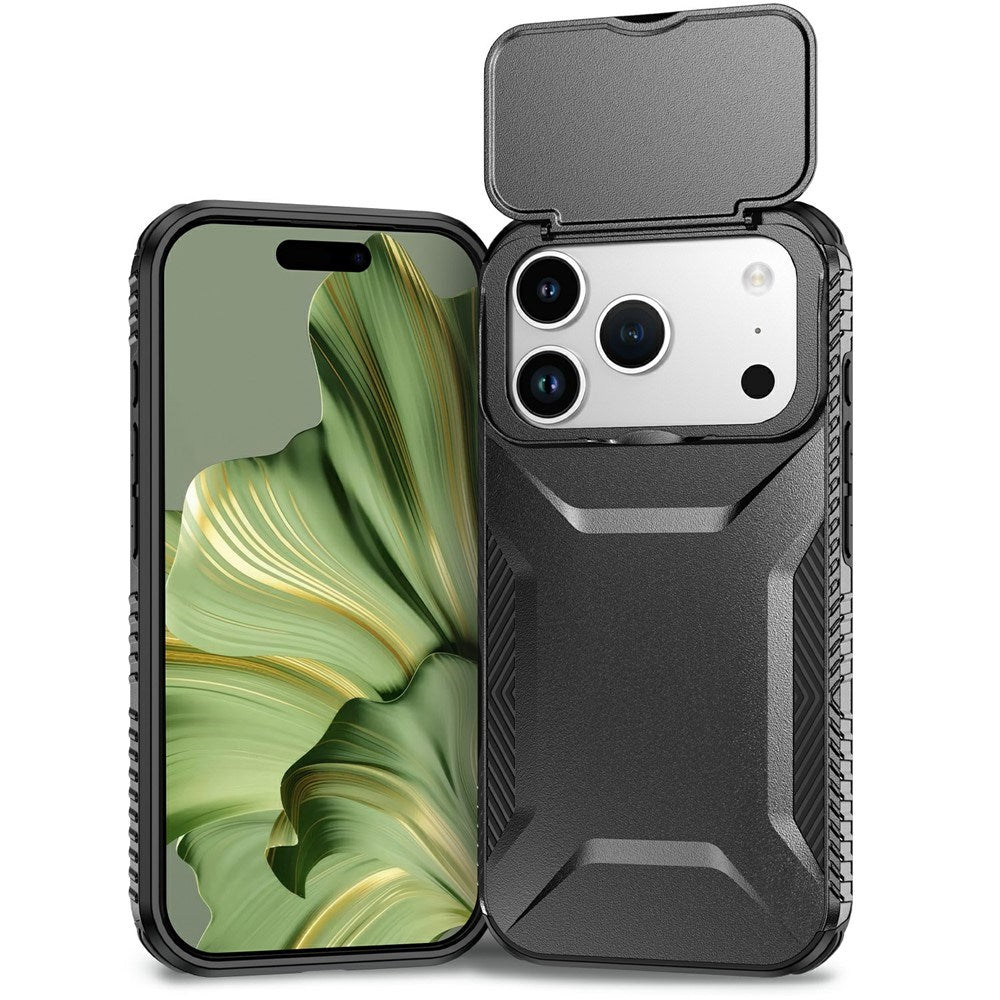 iPhone 18 Pro / 17 Pro EIDERWOOD Hybrid Plast Cover m. Cam Slider - Sort