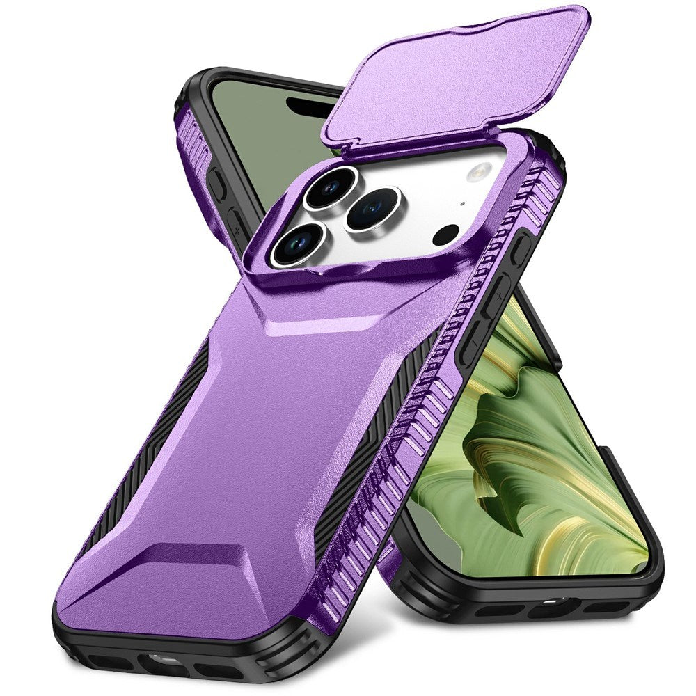 iPhone 18 Pro / 17 Pro EIDERWOOD Hybrid Plast Cover m. Cam Slider - Lilla