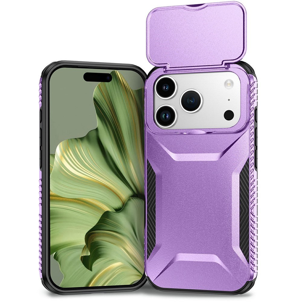 iPhone 18 Pro / 17 Pro EIDERWOOD Hybrid Plast Cover m. Cam Slider - Lilla