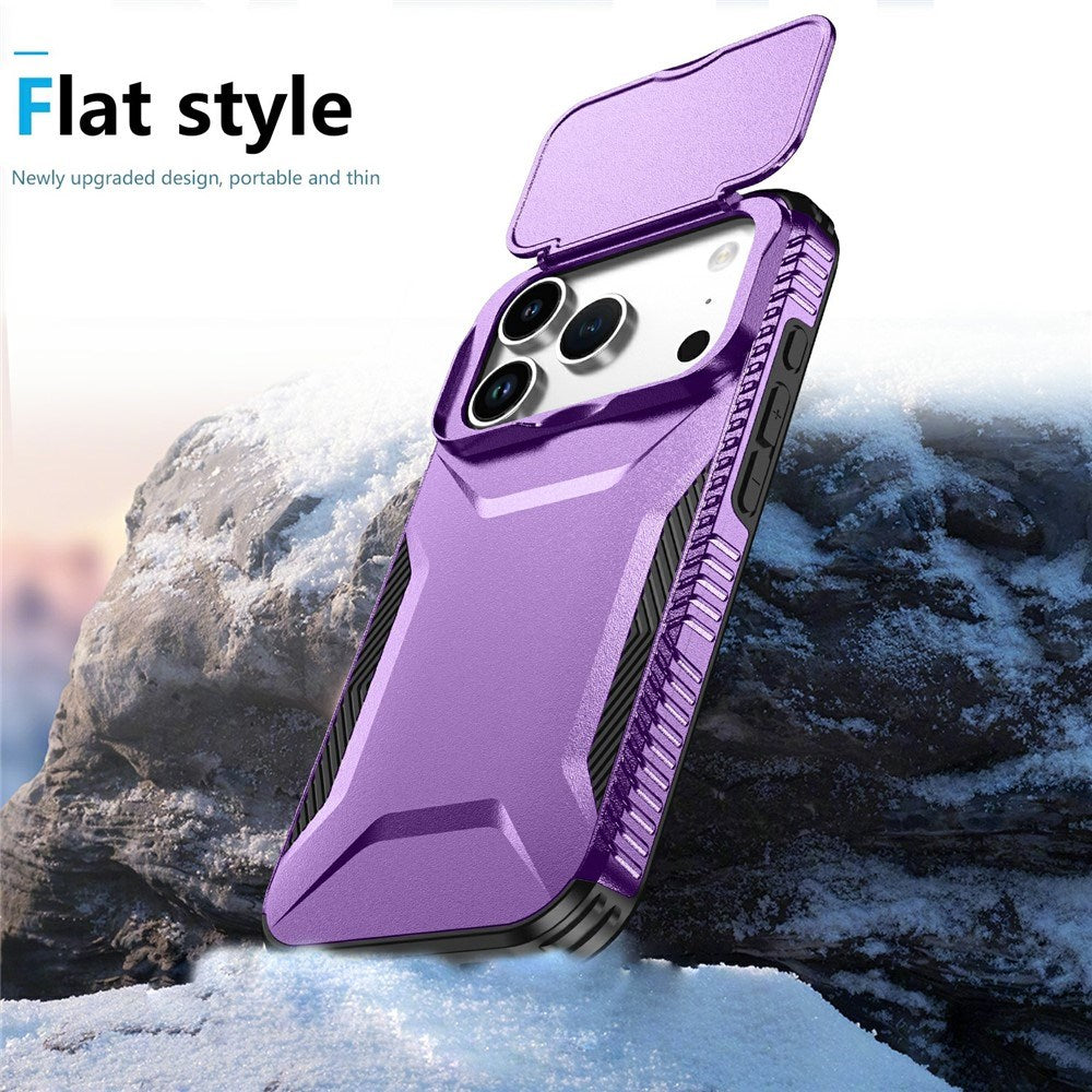 iPhone 18 Pro / 17 Pro EIDERWOOD Hybrid Plast Cover m. Cam Slider - Lilla