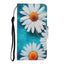 EIDERWOOD Samsung Galaxy A07 Imiteret Læder Cover m. Pung & Strop - Blomst