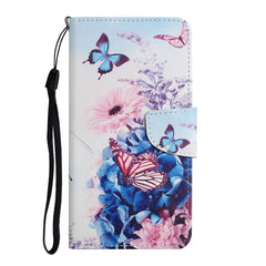 EIDERWOOD Samsung Galaxy A07 Imiteret Læder Cover m. Pung & Strop - Sommerfugl