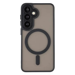 Samsung Galaxy S25 FE Hybrid Plastik Cover - MagSafe Kompatibel - Sort