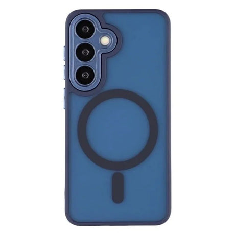 Samsung Galaxy S25 FE Hybrid Plastik Cover - MagSafe Kompatibel - Blå