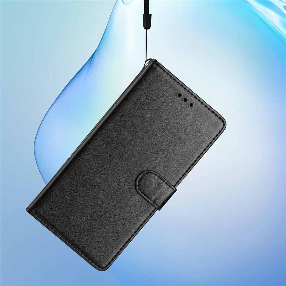 Xiaomi 15T EIDERWOOD Kunstlæder Flipcover m. Kortholder & Strop - Sort