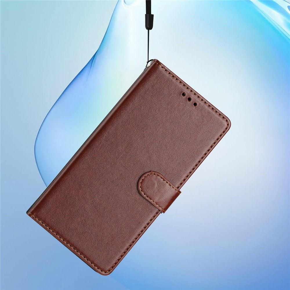 Xiaomi 15T EIDERWOOD Kunstlæder Flipcover m. Kortholder & Strop - Brun